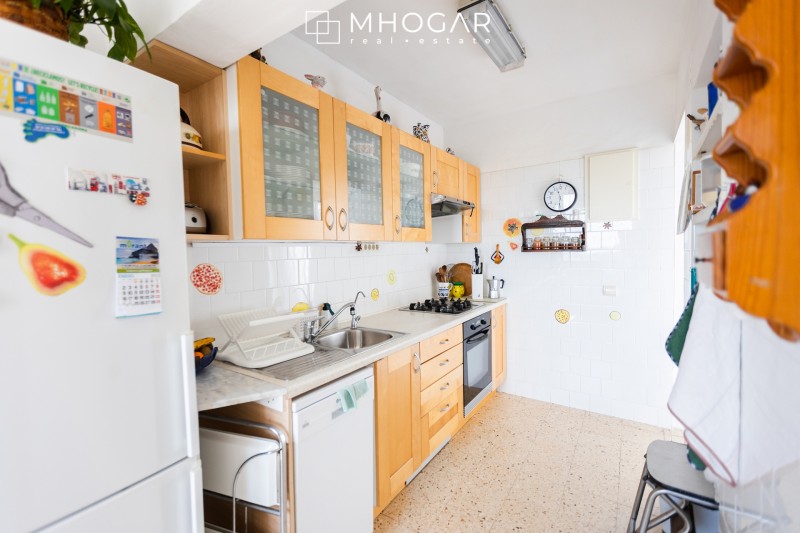 Calpe-Casa hermosa con vistas al mar y Peñón de Ifach a la venta